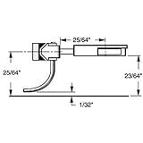 HO Multi-Purpose Coupler, 25/64" Center (2pr)