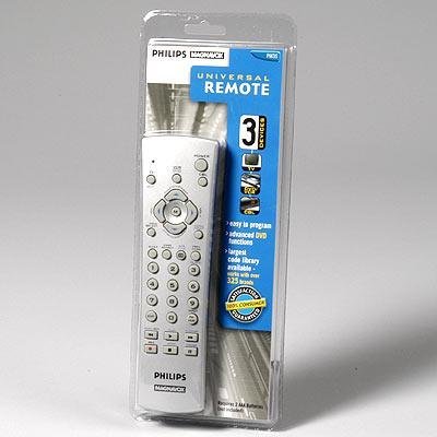 Philips PM3S 3-Device Big Button Universal Remote Control