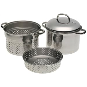 Progressive International 8-Quart Spaghetti Steamer Cooker