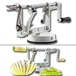 Epluche Pommes / Eplucheur Pele Tarte Cuisine Econome Blanc Inox