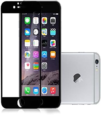 Komhode Tempered Glass Screen Protector for iphone 6 plus 5.5inch, Black