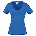 Fruit Of The Loom Ladies Lady-Fit Valueweight V-Neck Short Sleeve T-Shirt