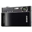 Sony - Cyber-Shot - DSC-T900B - Appareil photo compact num&eacute;rique - 12,1 Mpix - Zoom Optique 4x - Ecran LCD 3,5" - Sortie HD - Touch Panel - Noir