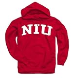 Northern Illinois Huskies Red Arch Hooded Sweatshirt