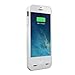 uNu Aero iPhone 5S Wireless Charging Battery Case - White