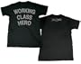 John Lennon - Working Class Hero Adult Fitted Garment Dye T-shirt in Black, Size: X-Large