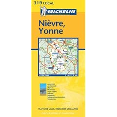 Nievre/Yonne 2003 (Michelin Local Maps)