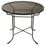 Round Wrought Iron Table
