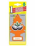Car Freshner 10317 Little Trees Air Freshener Coconut Scent - Single Tree per Package
