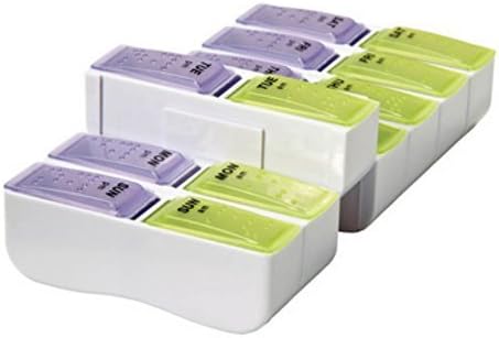 Detach N Go AM/PM Detachable Pill Box by Inventure Products