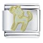 White Alley Cat Italian Charms