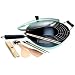 Ken Hom Tao 36cm non stick carbon steel 8 Piece Set