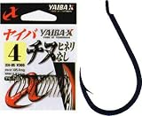 ささめ針(SASAME) ヤイバチヌヒネリなし 黒 10号 XH-05