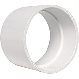 Straight 2" PVC Coupling