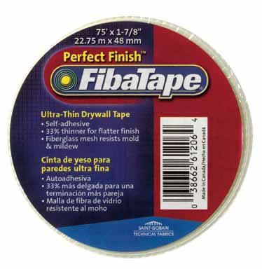 PERMA GLAS-MESH INC FDW8189-U PERFECT FINISH ULTRA THIN DRYWALL JOINT TAPE 1-7/8" x 50