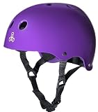 Triple 8 Brainsaver Glossy Helmet with Sweatsaver Liner