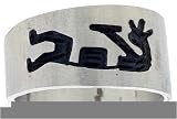 HOPI Design Sterling Silver Kokopele Ring