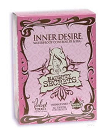 Doc Johnson Naughty Secrets Inner Desire Waterproof Controller & Egg 1 ea