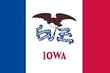Iowa State Flag, Nylon (3 ft. x 5 ft.)