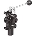 Prince RD-2575-T4-EDA1 Directional Control Valve, Logsplitter, 4 Ways, 3 Positions, 3 Position Detent, Cast Iron, 3000 psi, Lever Handle, 20 gpm, In/Out: 3/4" NPTF, Work 1/2" NPTF