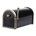 Architectural Mailboxes Coronado Box - Black with Antique Bronze