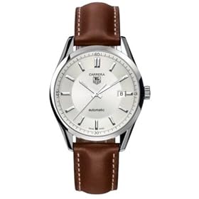 TAG Heuer Men's Leather Carrera Watch #WV211A-FC6203