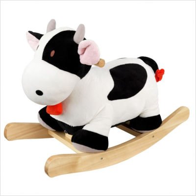 KidKraft Cow Plush Musical Rocker