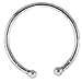 Small Sterling Silver Ear Cuff Earring