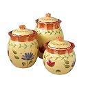 Pfaltzgraff Napoli 3-Piece Canister Set