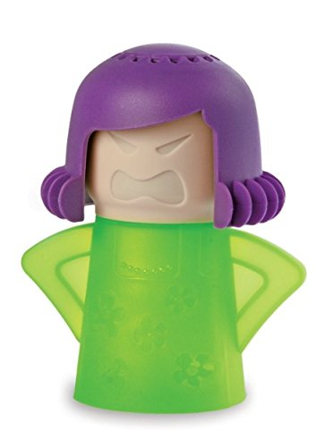 Angry Mama Microwave Cleaner - Green case