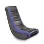Ace Bayou ABC Life Style Furniture Video Rocker, Adult, Black/Blue Stripe