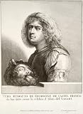 2.75 inch x 2 inch (7.5 x 5cm) Acrylic Keyring Wenceslaus Hollar - Giorgione