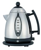 Dualit 72022 Cordless Jug Kettle Chrome with Black Trim