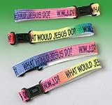 WWJD Bracelets, Various Colors