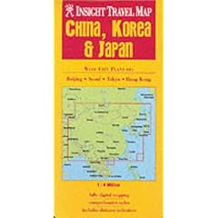 China / Korea / Japan Insight Travel Map