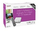 Hauppauge WinTV-HVR-1900 Externe Videoschnitt-Karte (DVB-T Receiver, Fernbedienung, S-Video Eingang, Software, USB 2.0)