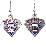 Philadelphia Phillies Dangle Earrings - MLB Baseball Fan Shop Sports Team Merchandise