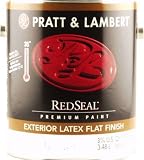 PRATT AND LAMBERT 0000Z1900-16 EXTERIOR FLAT LATEX PREMIUM PAINT (Qty Per Set: 4)
