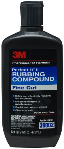 Buy Now at Amazon.com: 3M Perfect-It Rubbing Compound, 16 Oz.