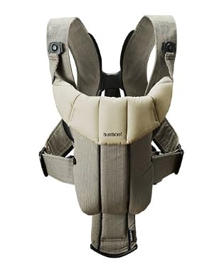 BabyBj?Baby Carrier Active - Walnut/Khaki, Organic