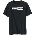 T-Shirt Mens Black " Myanmar Negative " Countries