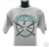 MLB Florida Marlins The Finest Steel Crew Neck T-Shirt