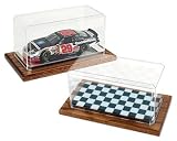 1-24 Scale Model Checkered Display Case