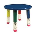 Ziggy Art - Raphael - Childrens Round Stool