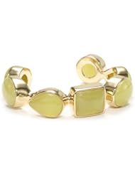 Isharya Gemstone Single Line Cuff Bracelet