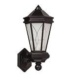 Malibu Cast Metal 120-Volt  Wall Light, Textured Black  #HV401WL