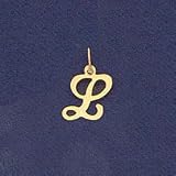 Letter L Initial Pendant