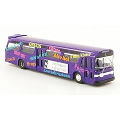 Fishbowl Amerikanischer Bus, Information Campaign Bus, Modellauto, Fertigmodell, Busch 1:87