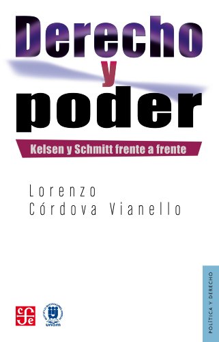 Derecho y poder. Kelsen y Schmitt frente a frente (Politica Y Derecho) (Spanish Edition)