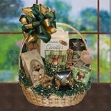 Top Dog Gift Basket : Basket Theme CONGRATULATIONS : Bow Style Elegant Hand Tied Bow